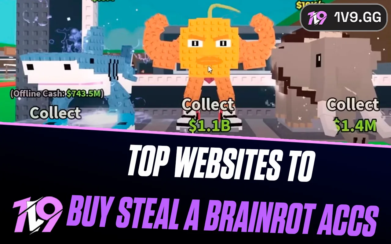 Top Websites to Buy Steal a Brainrot Accounts in 2026